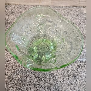 Fire and Light Celery Green Footed Bowl